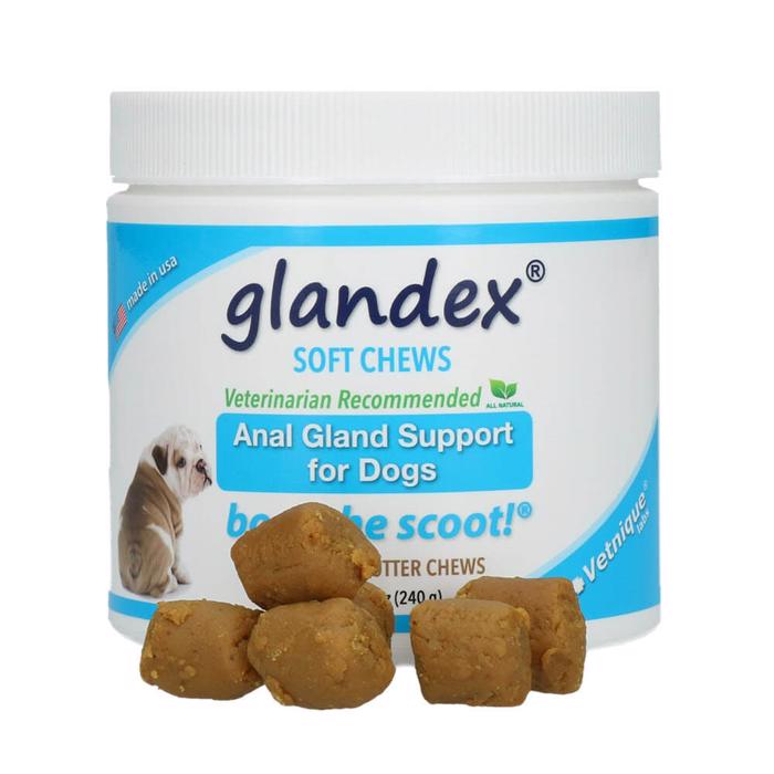 Glandex Soft Chew Fordøjelse & Naturlig Tømning af Måsen 60stk