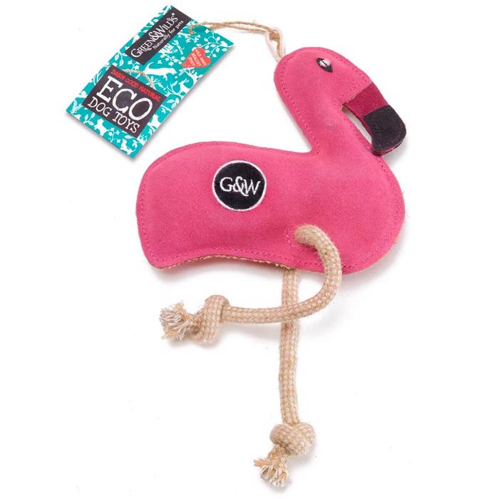 Green & Wilds Floyd The Flamingo Bamse Til Hunden