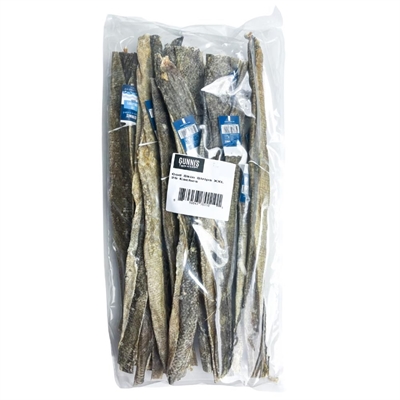 Gunni's Codfish Tørret Torskeskind Model XXL 35cm Storkøb 25stk