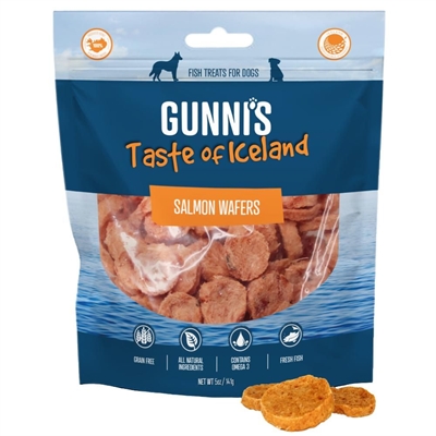 Gunni's Fiskegodbid Til Hunden Lakse Vafler 71g