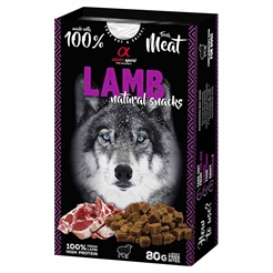 Alpha Spirit Hunde Godbidder af 100% Fersk Kød LAMB 80g