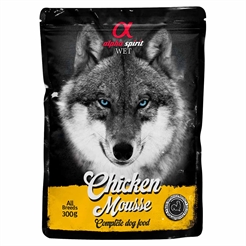 Alpha Spirit Wet Mousse Vådfoder Til Hunden KYLLING 300g