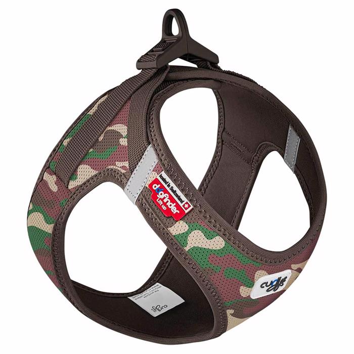 Curli Hundesele Clasp Air-Mesh Camo