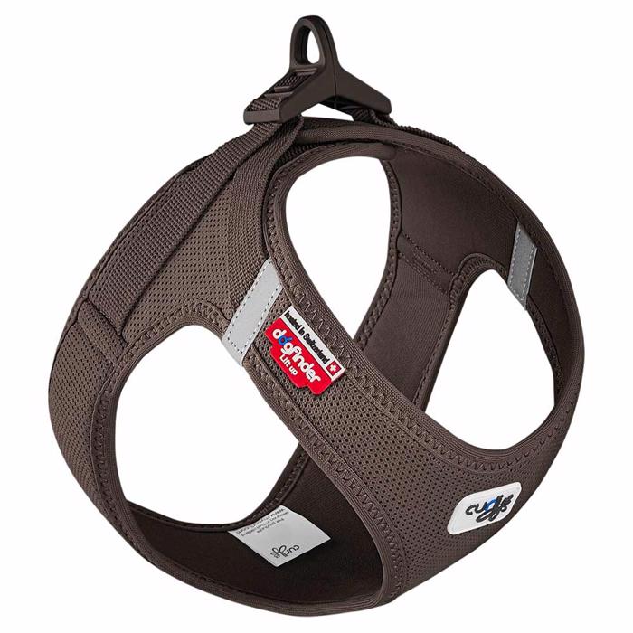 Curli Hundesele Clasp Air-Mesh Brown