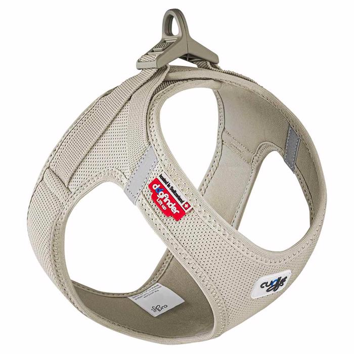 Curli Hundesele Clasp Air-Mesh Beige