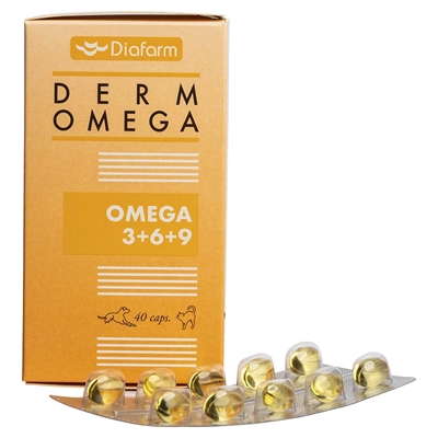 Diafarm Omega 3 6 og 9 Kosttilskud Tabletter 40kapsler