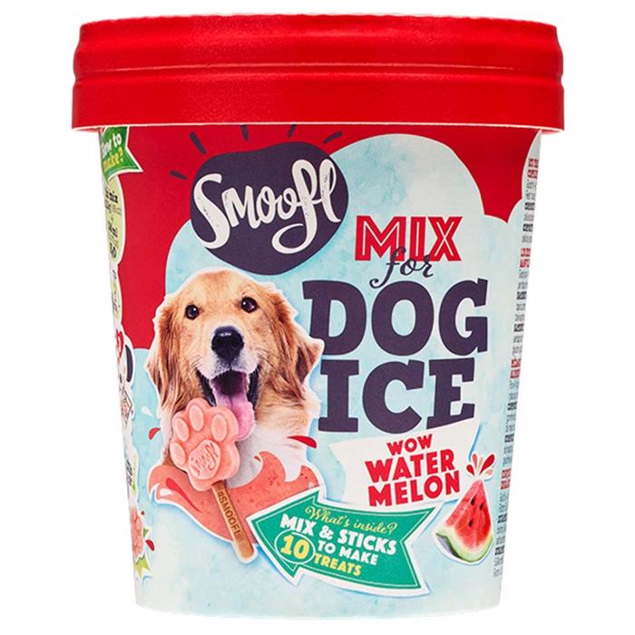 Smoofl Mix For Dog Ice WOW Watermelon 160g