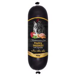 Alpha Spirit Mediterranean Diet Poultry Sausages Vådfoder Til Hund 350g