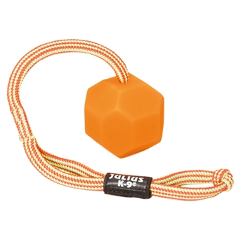 Julius K9 Silikonebold på Snor Neon Orange