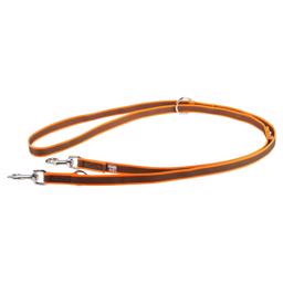 Julius K9 Super Grip Hundeline MED håndtag Orange & Grå 2,2 Meter 20mm