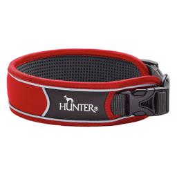 Hunter Divo Hunde Halsbånd i Rød