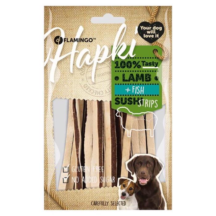 Hapki Lamb & Fish Sushi Strips Lækre Sandwich 85g