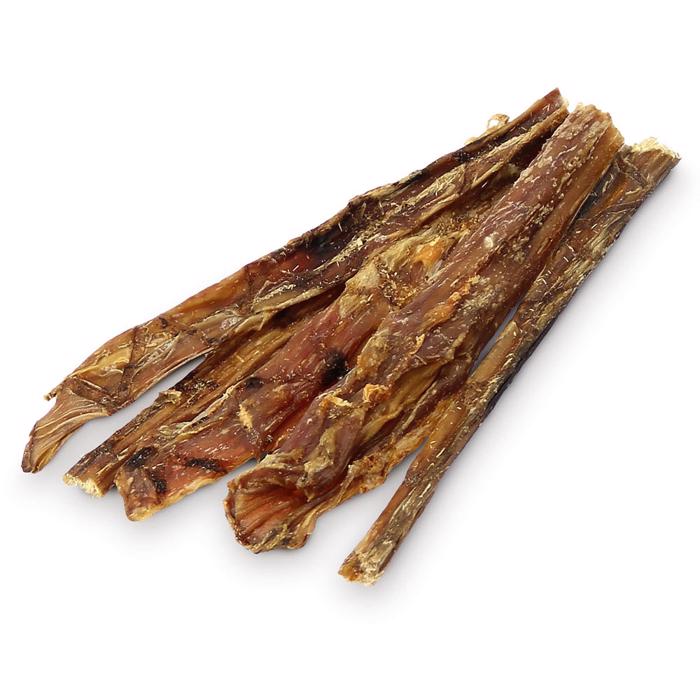 TreatTime Tørrede Oksestruber Gennemskåret 60-70 cm 4 stk Mums