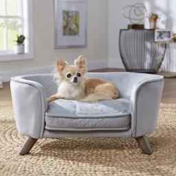 EHP Hundesofa Design Romy Grey Til Små Prinser og Prinsesser