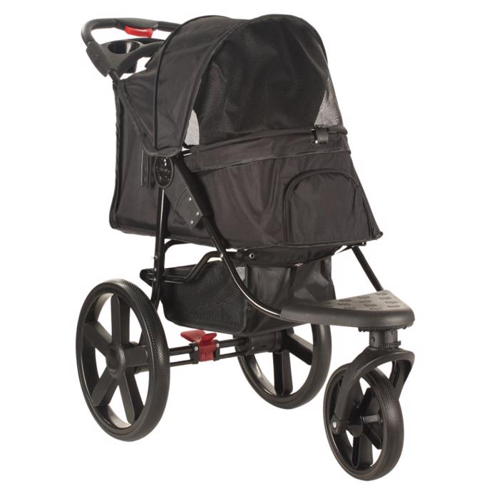Topmast Hunde Klapvogn All Terrain Comfort Max 25 Kg SORT