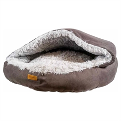 Ozami Hundeseng Blød Puttehule Cozy Cave Model Dora Grey