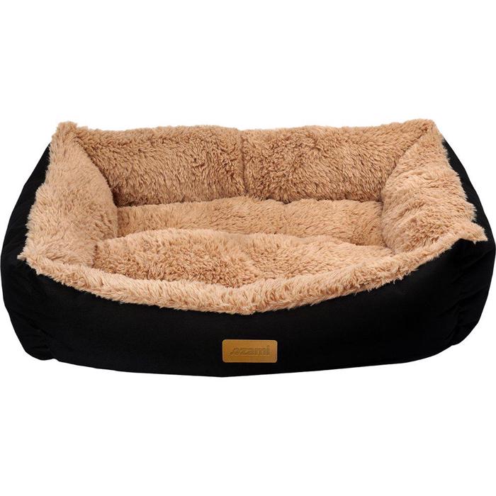 Ozami Designer Hundeseng Med Formfast Bund STELLA Sort Beige