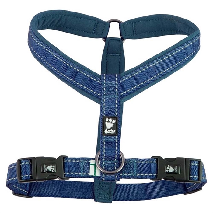 Hurtta Y-Sele Design Casual Med Neopren Polstring River Str. 50-60 cm.