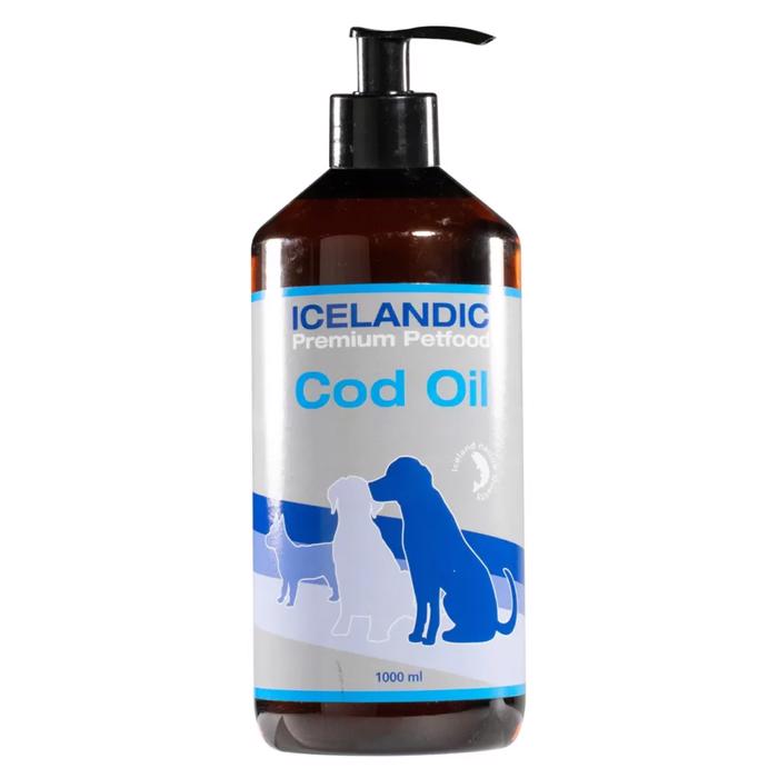 Icelandic Premium Cod Oil Super Kvalitet Torskeolie Til Kæledyr