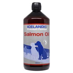 Icelandic Premium Salmon Oil Super Kvalitet Lakseolie Til Kæledyr