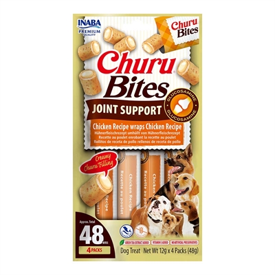 Churu Dog Bites Joint Support Bløde Godbidder med Kylling