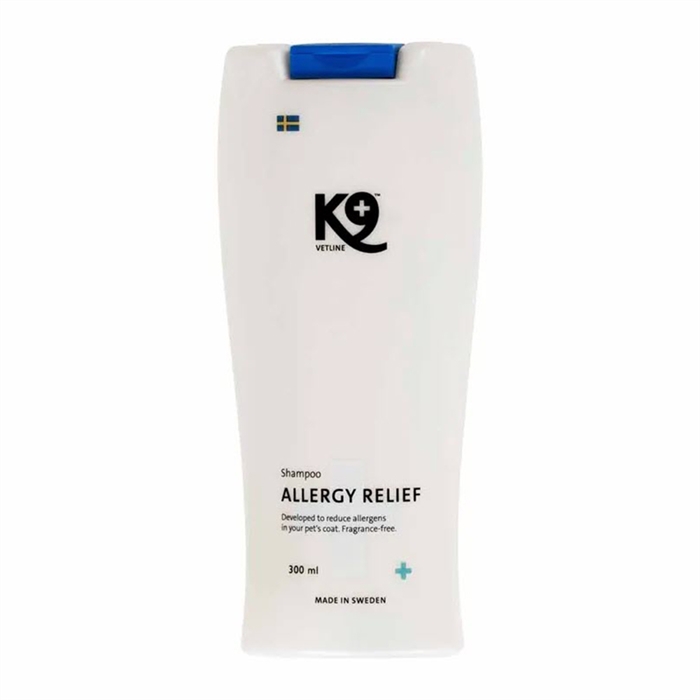 K9 Allergy Relief Mild Shampoo Til Hunden 300ml