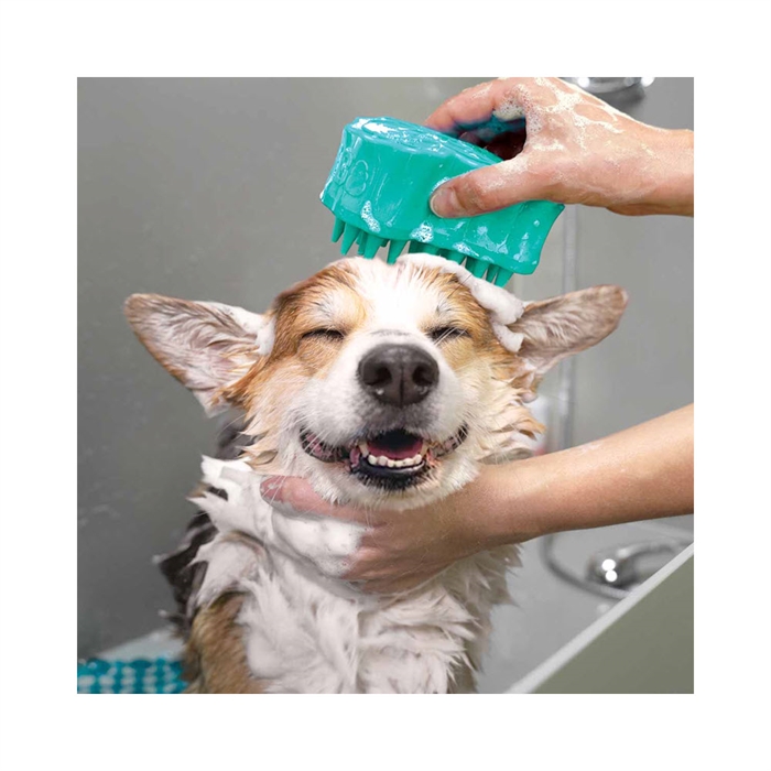 Kong Zoom Groom Bubbles Vaske Massage & Sæbe Børste 
