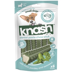 Knash Dental Paste Chew Stick Tandbørste Snack Mint SMALL