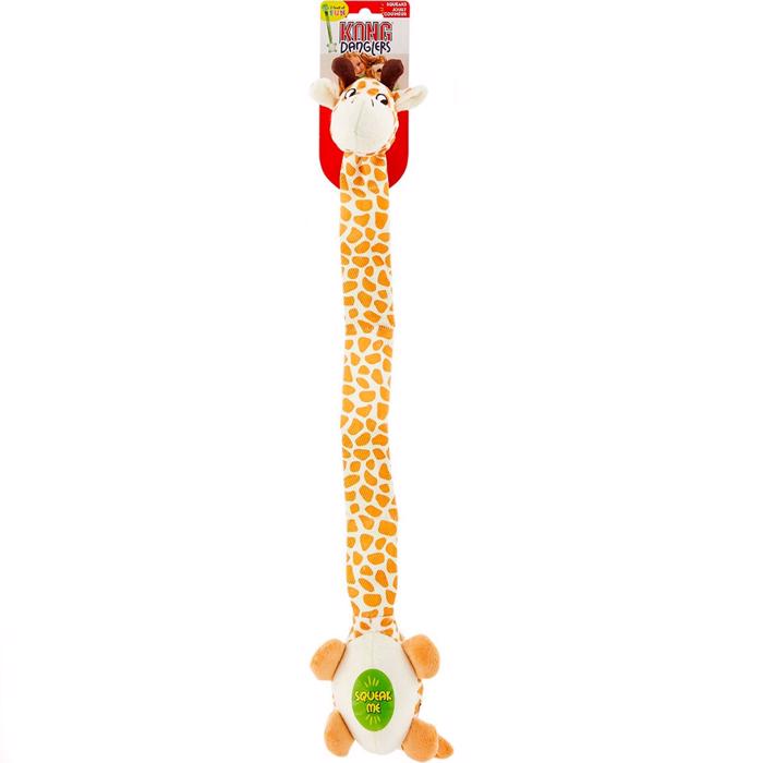 Kong Danglers Giraf Hundelegetøj Langt og Lækkert