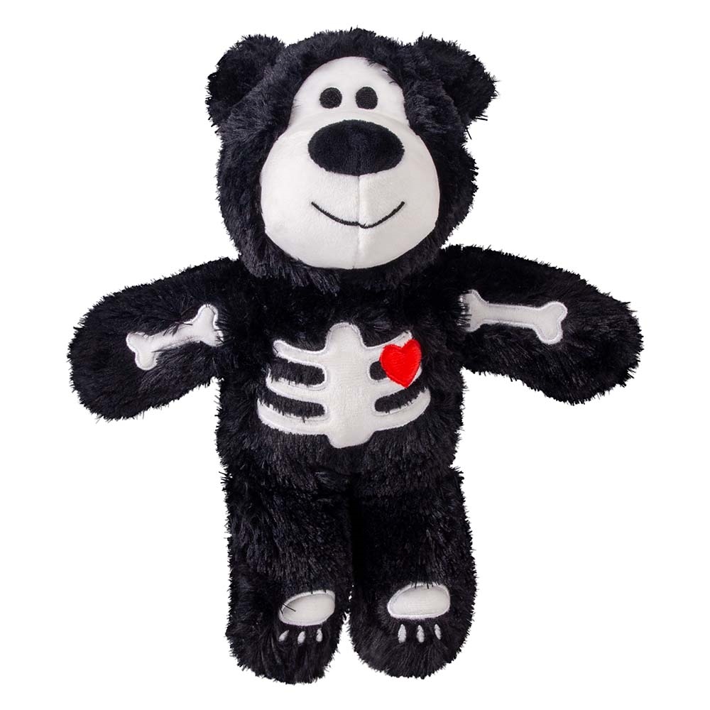 KONG Halloween Wild Knots Skeletbjørn Sort M/L