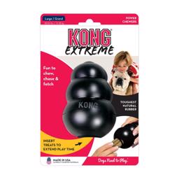 KONG Extreme Original Gummikegle Aktiveringslegetøj Til Fyld & Leg