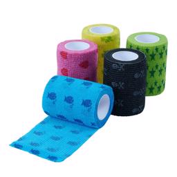 Kruuse Fun Flex Pet Selvhæftende Bandage Høj Kvalitet Fleksibel 7,5 cm Bred