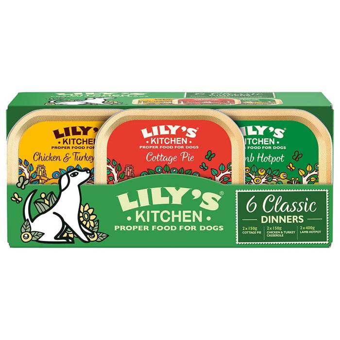 Lily\'s Kitchen Vådfoder Til Hund Classic Dinners 6 x 150g