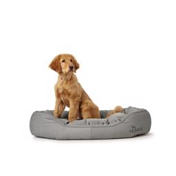 Hunter Lancaster Blød Oval Hundeseng Grå