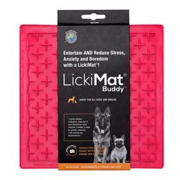 LickiMat BUDDY Silikone Aktivitetsmåtte i Farven PINK