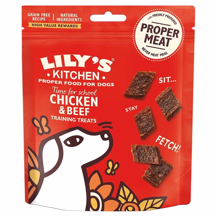 Lily\'s Kitchen Chicken & Beef Training Treats 70g