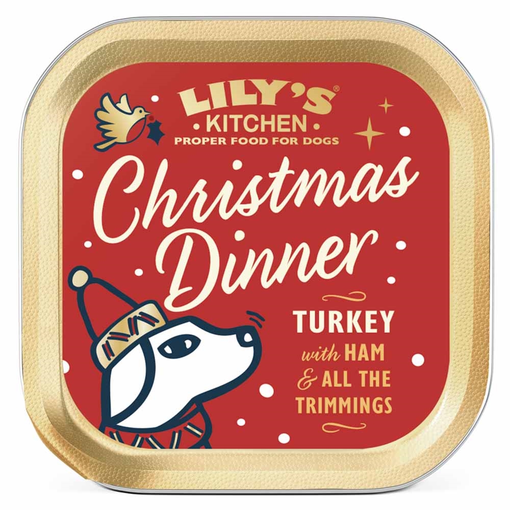 Lily\'s Kitchen Christmas Dinner Vådfoder med Kalkun & Skinke 150g
