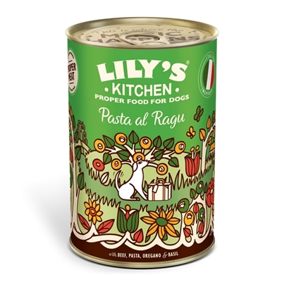 Lily's Kitchen Vådfoder Pasta Al Ragu 400g