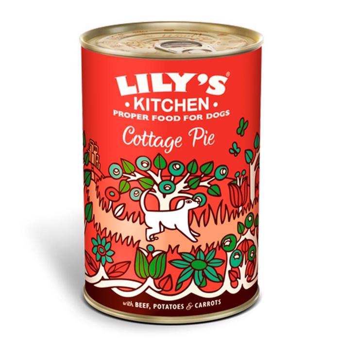 Lily\'s Kitchen Vådfoder Til Voksne Hunde Cottage Pie 400g