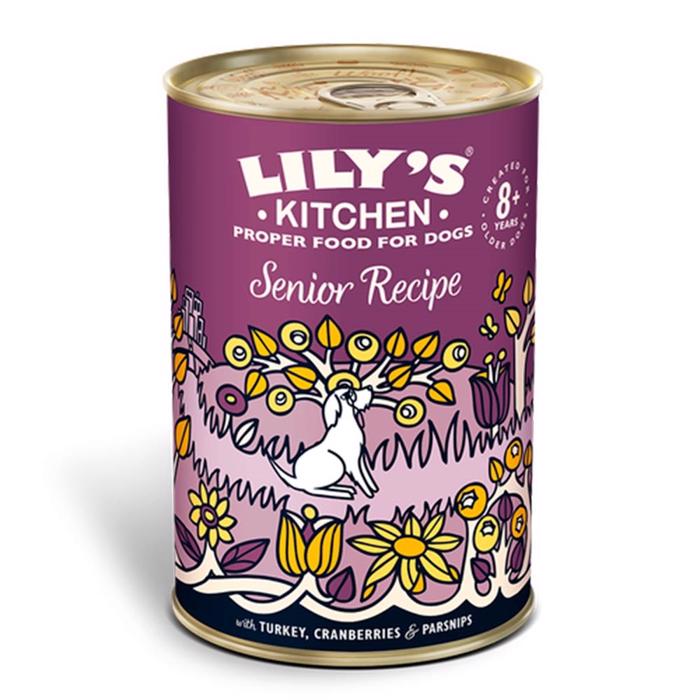 Lily\'s Kitchen Vådfoder Til Voksne Hunde Senior Recipe 400g