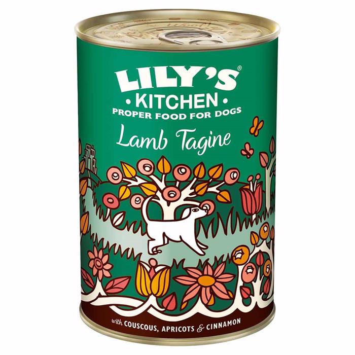 Lily\'s Kitchen Vådfoder Til Voksne Hunde Lamb Tagine 400g