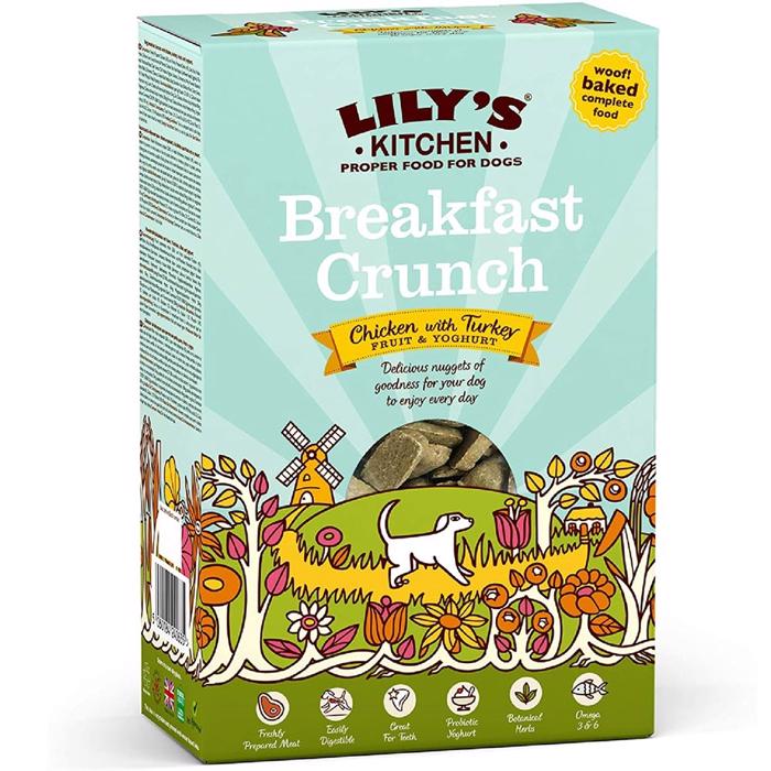 Lily\'s Kitchen Breakfast Crunch Morgenkiks Til Hunde 800 gram