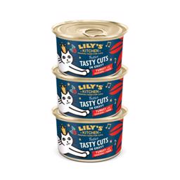 Lily's Kitchen Tasty Cuts Christmas TRIO Julemiddag Til Misser