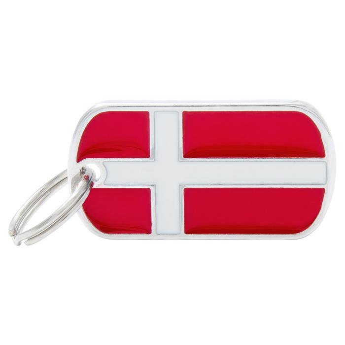 My Family Hundetegn Flag Danmark