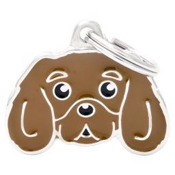My Family Hundetegn Med Cavalier King Charles Spaniel BRUN