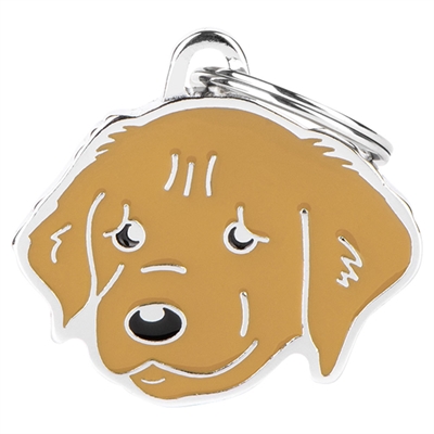 My Family Hundetegn Med Mørk Golden Retriever