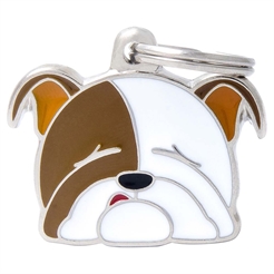 My Family Hundetegn med Engelsk Bulldog