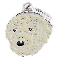 My Family Hundetegn med Italiensk Vandhund Lagotto Romagnolo Beige