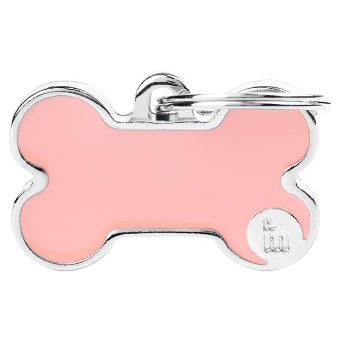 My Family Hundetegn Basic Handmade Kødben i Rosa