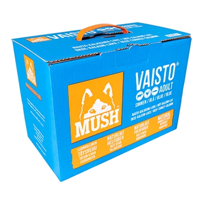 MUSH Barf Frossen Råfoder Vaisto Blå 10 Kg